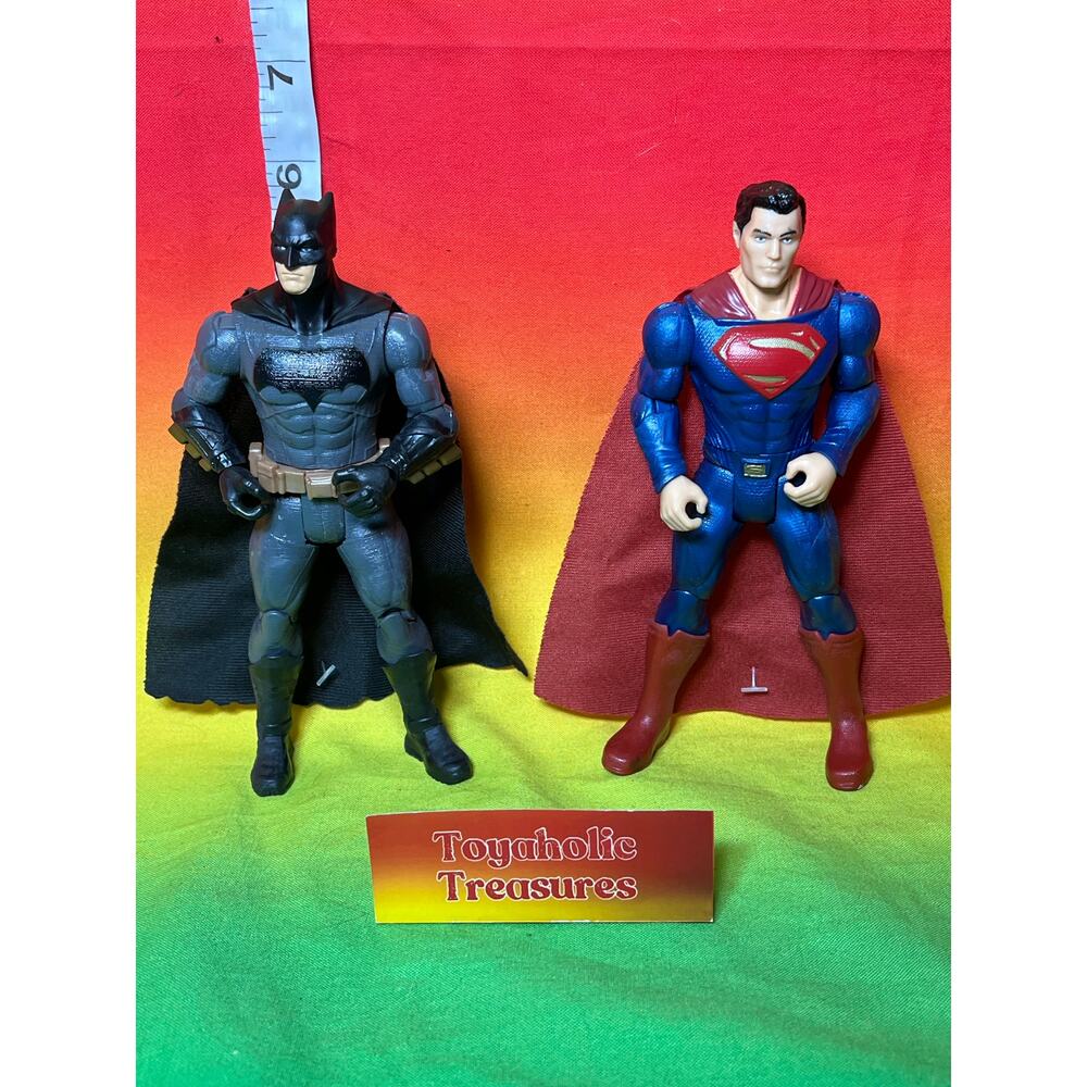 DC Comics Justice League Batman & Superman Action Figures